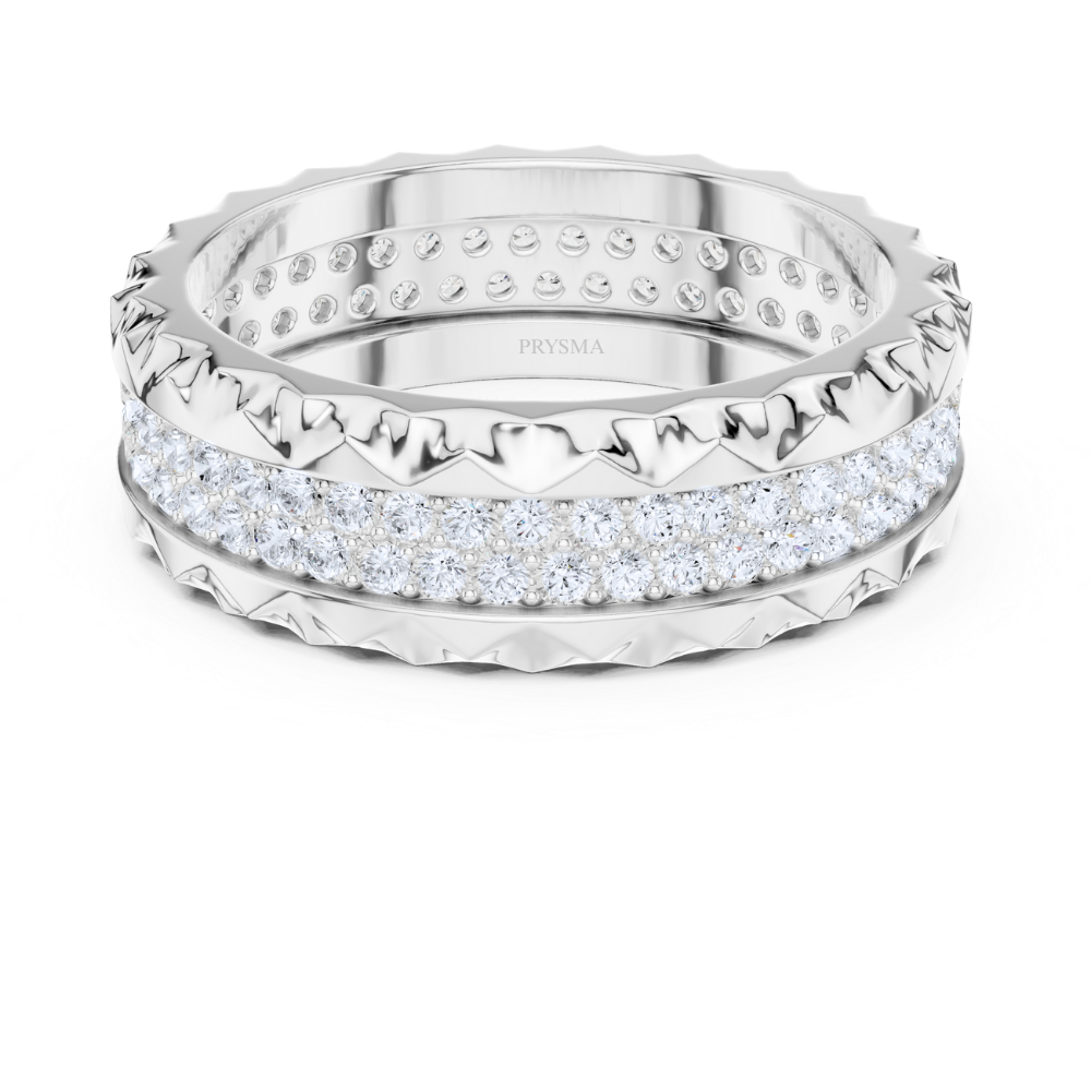 Verona Diamond Edge Eternity Ring