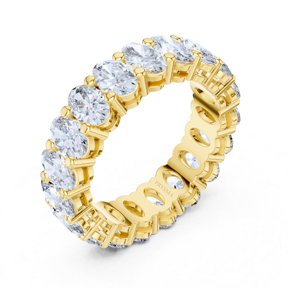 Grandeur Oval Diamond Eternity Ring