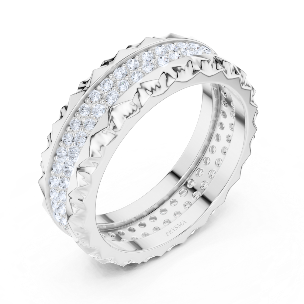 Verona Diamond Edge Eternity Ring