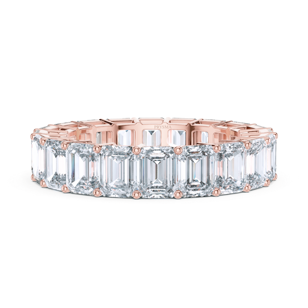 Emerald Majesty Eternity Ring