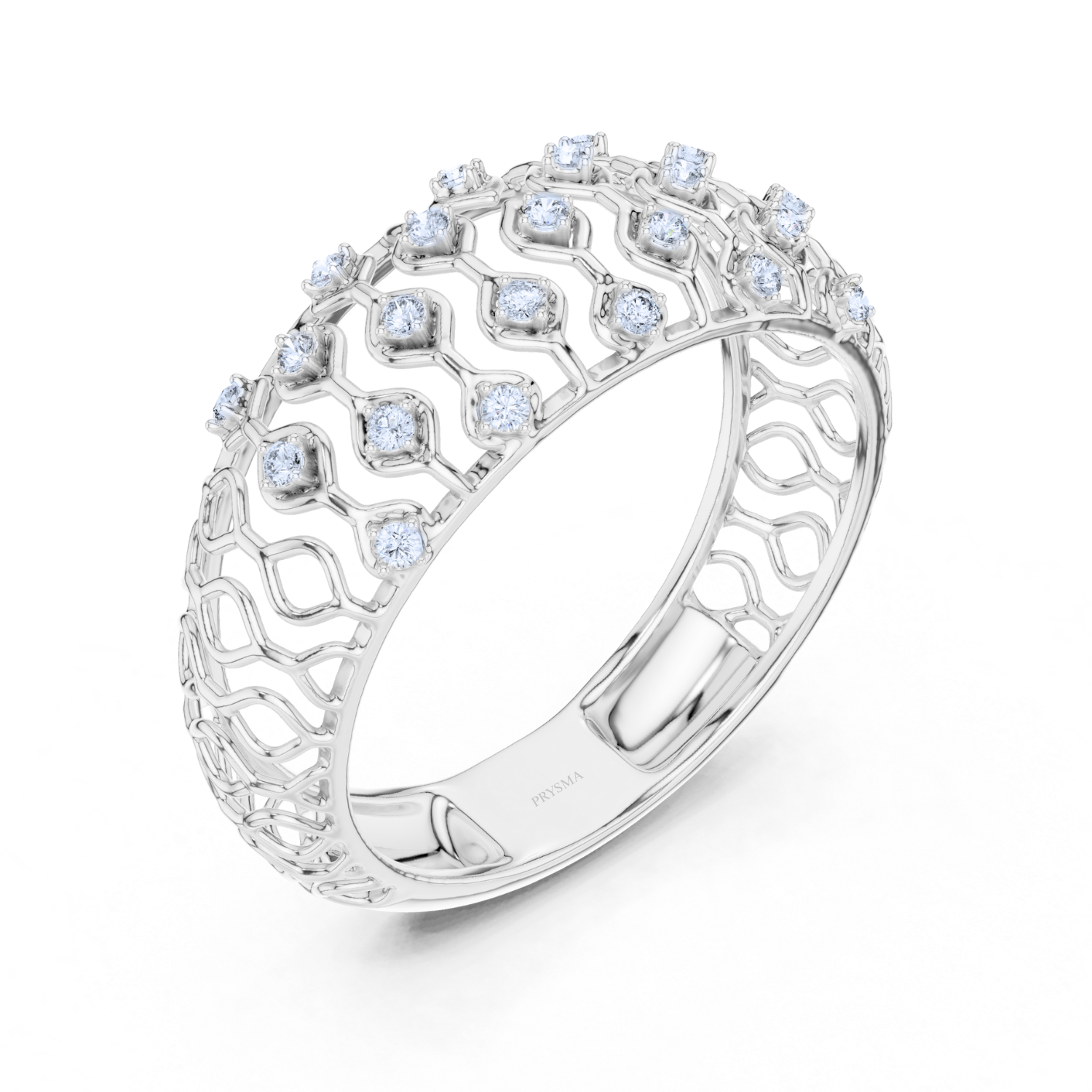 Celestial Lace Diamond Band