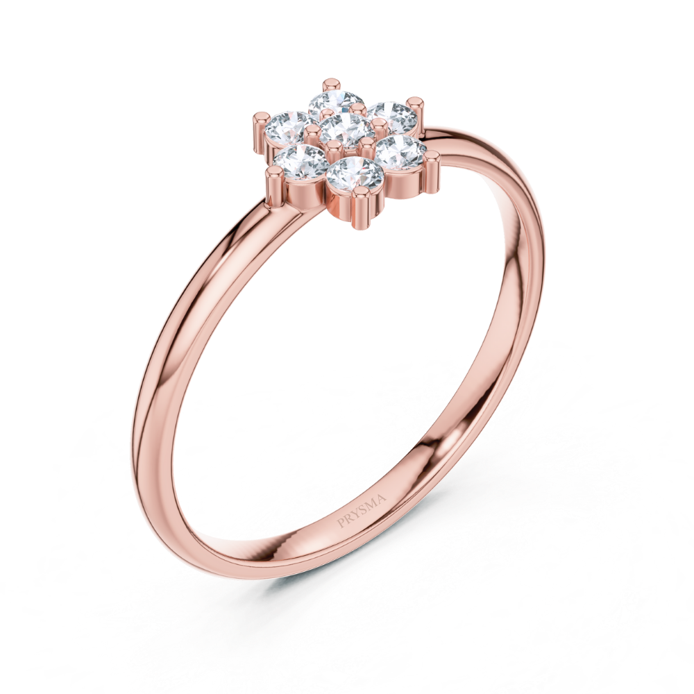 Fleur de Luxe Diamond Ring