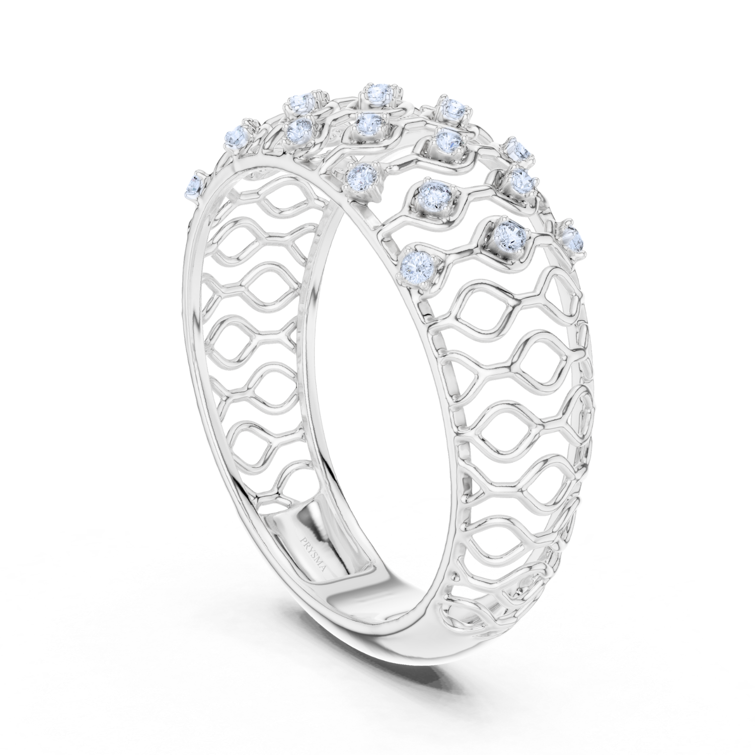 Celestial Lace Diamond Band