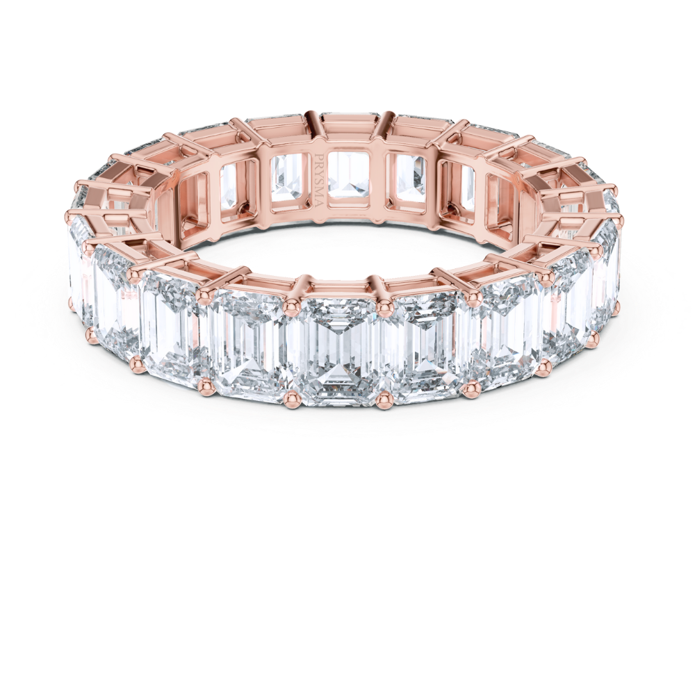 Emerald Majesty Eternity Ring