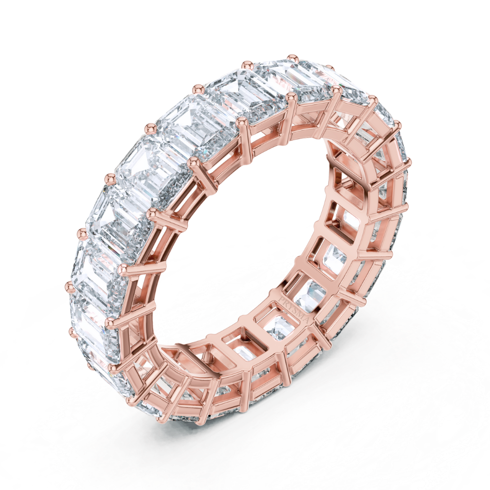 Emerald Majesty Eternity Ring