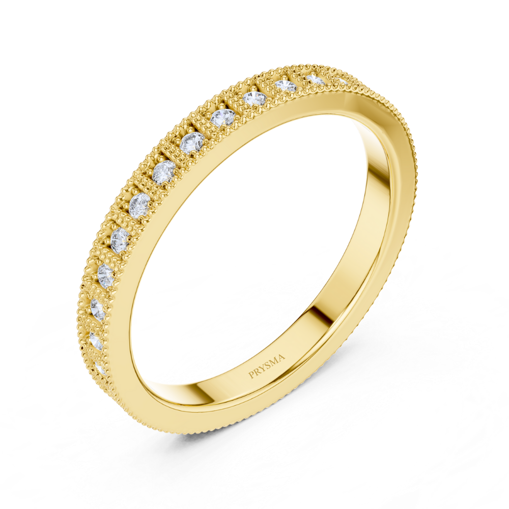 Vintage Milgrain Elegance Ring