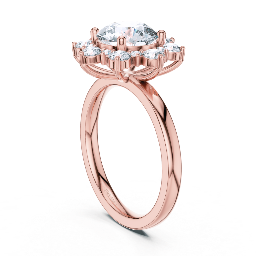 Solara Round Bloom Ring