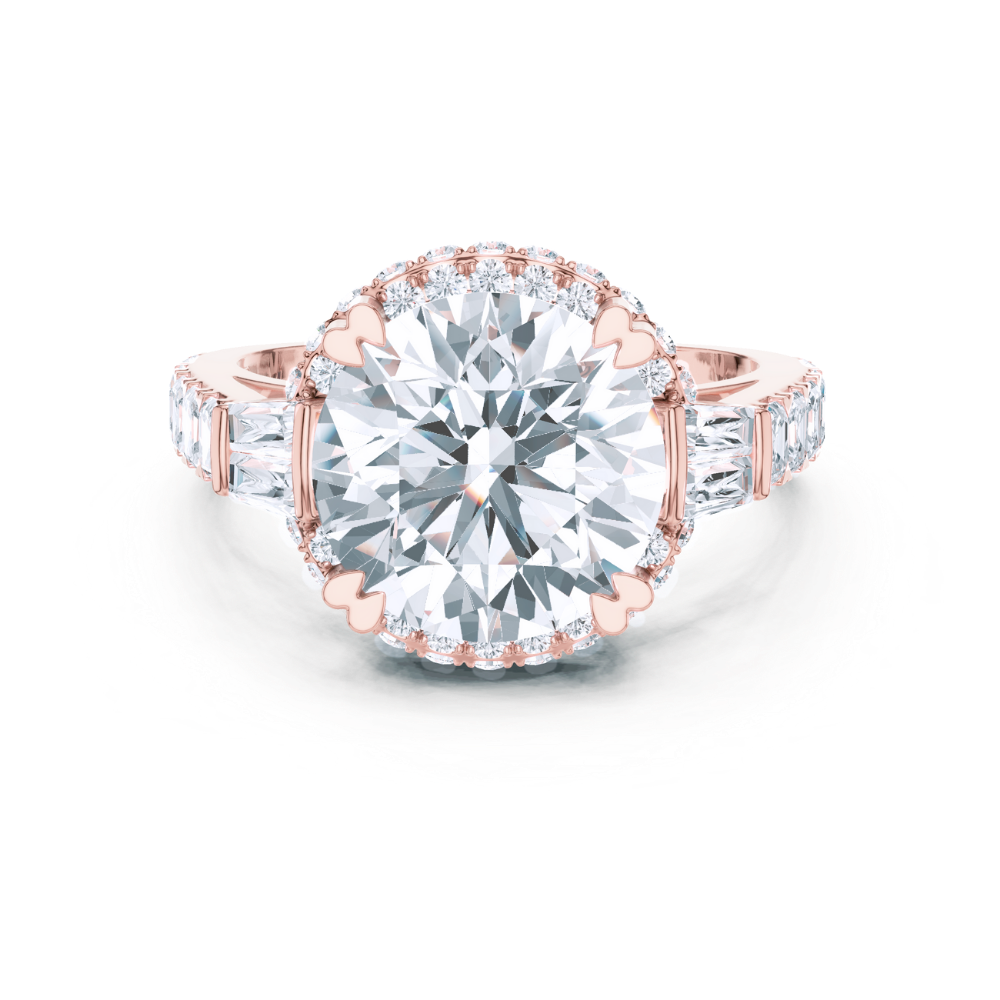 Grandeur Halo Diamond Ring