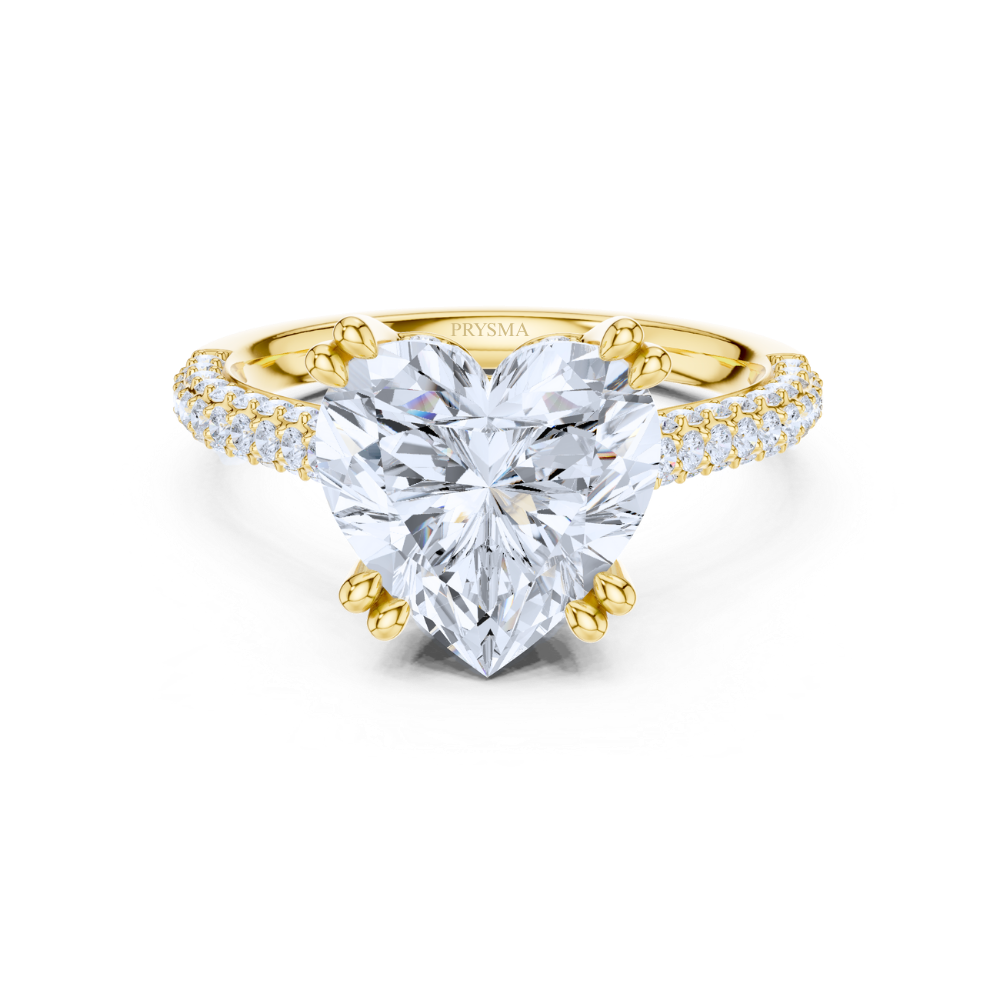 Amour Pavé Heart Ring