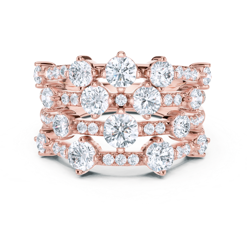 Radiance Crown Diamond Eternity Ring