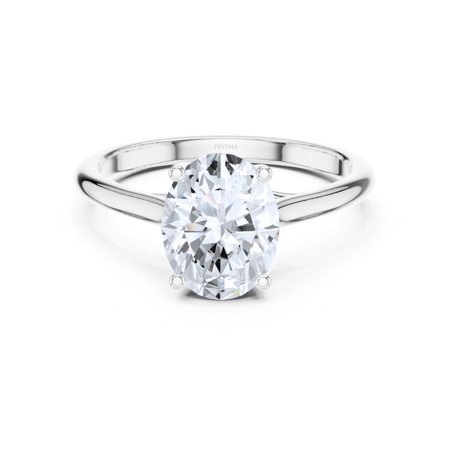 Timeless Elegance Oval Solitaire Ring