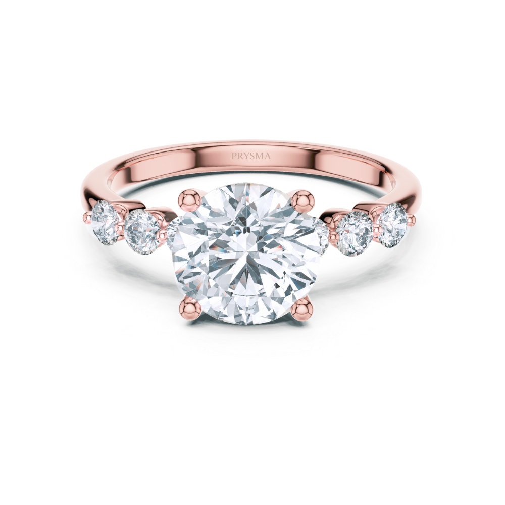 Radiant Harmony Solitaire Ring