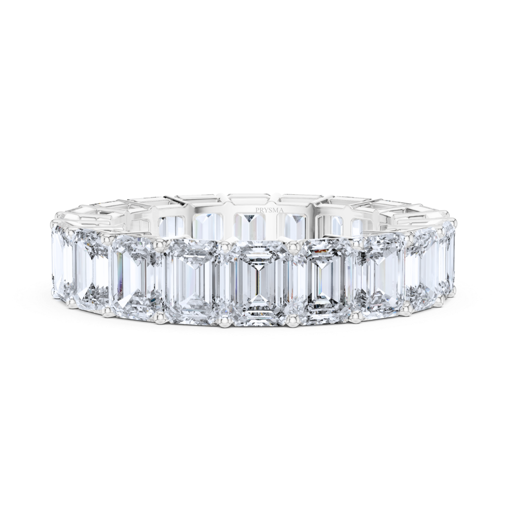 Emerald Majesty Eternity Ring
