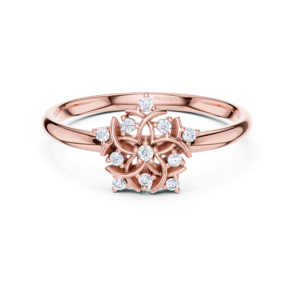 Twilight Petal Ring