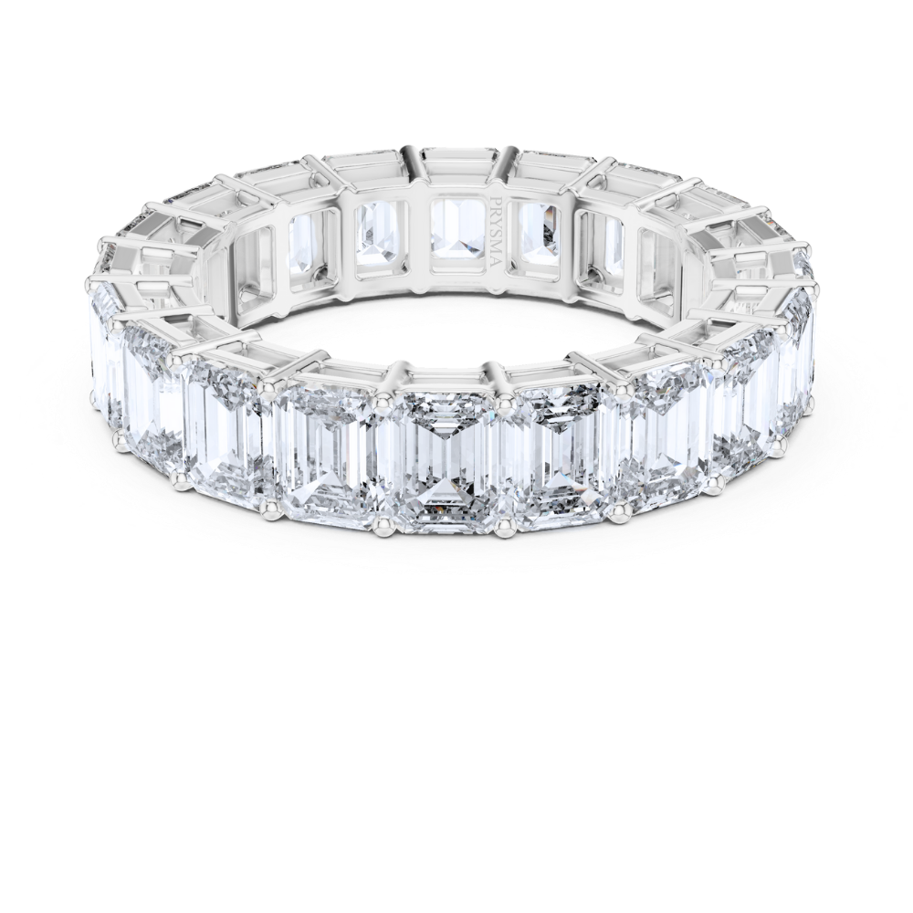 Emerald Majesty Eternity Ring