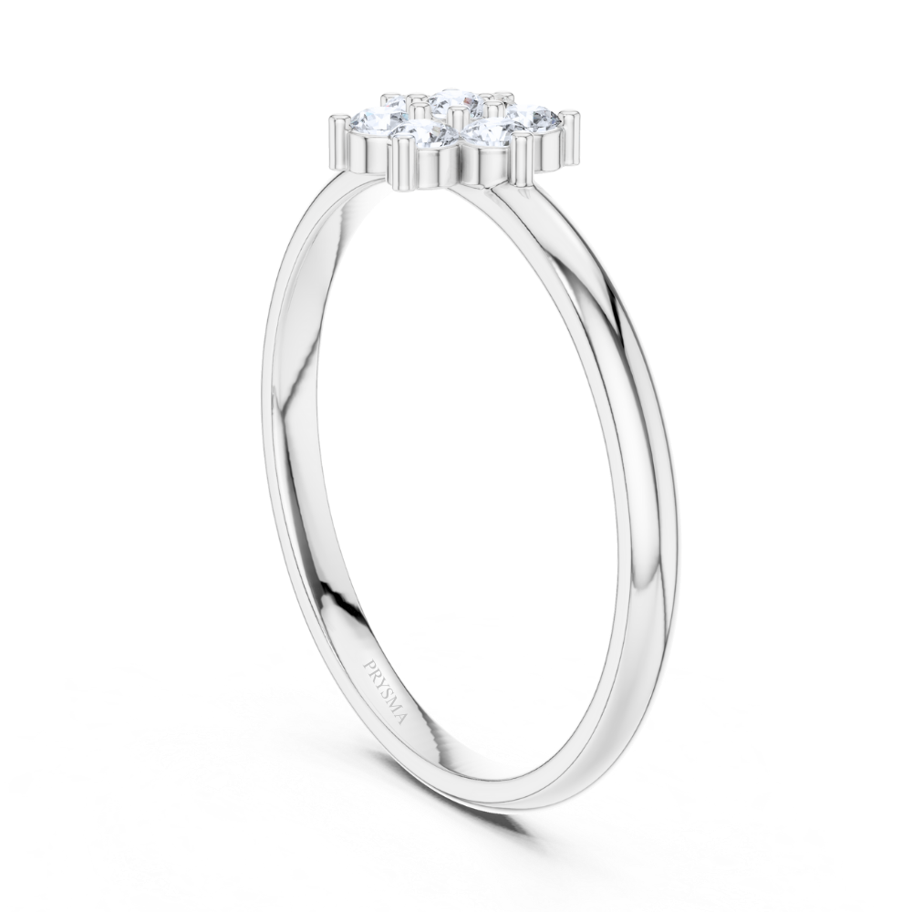 Fleur de Luxe Diamond Ring