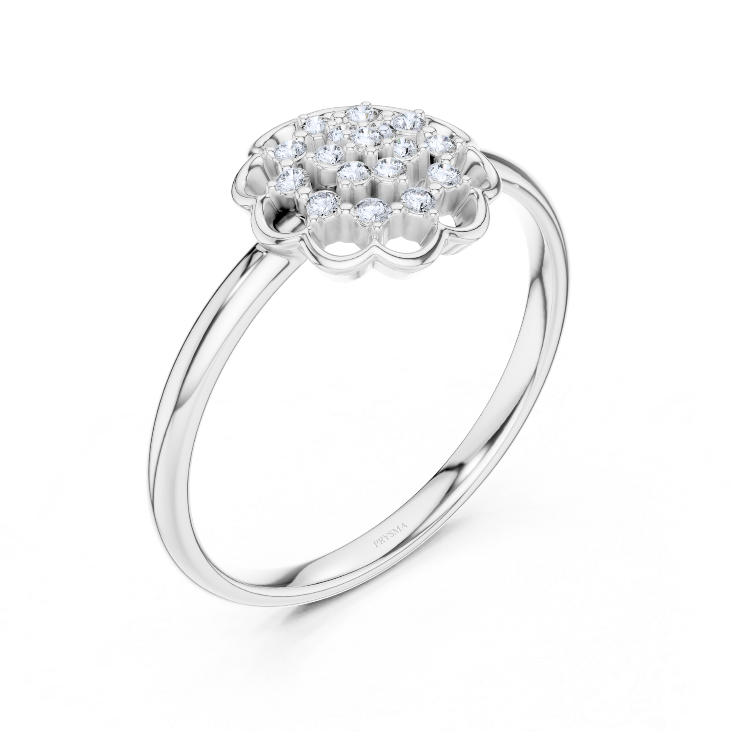 Blossom Aura Diamond Ring