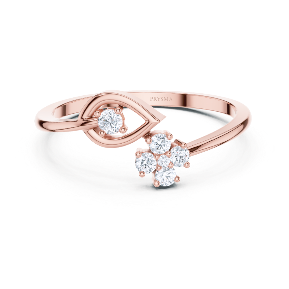 Blooming Grace Bypass Ring