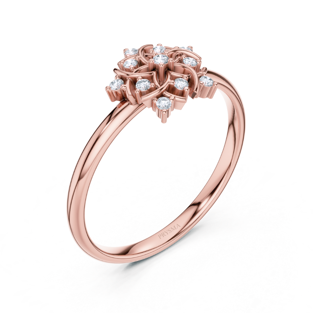 Twilight Petal Ring