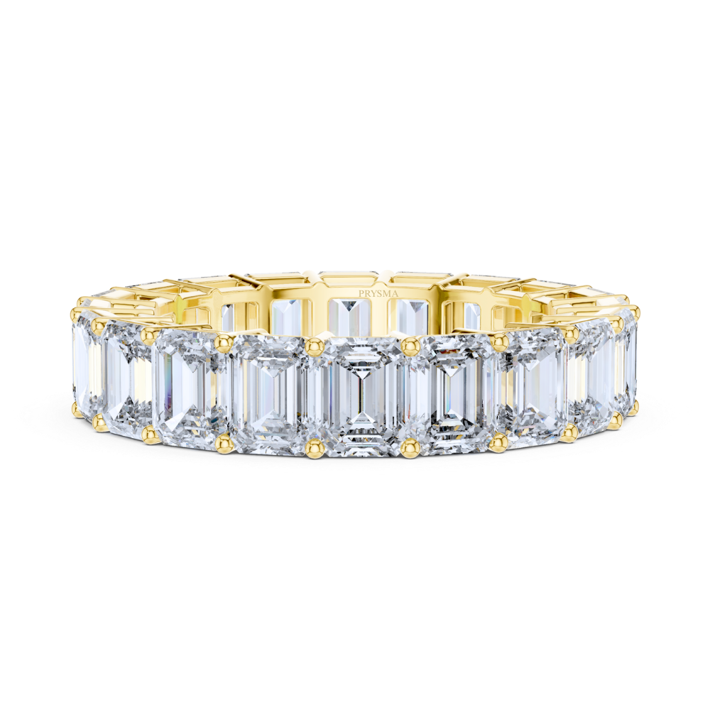 Emerald Majesty Eternity Ring