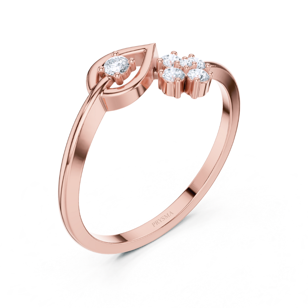 Blooming Grace Bypass Ring