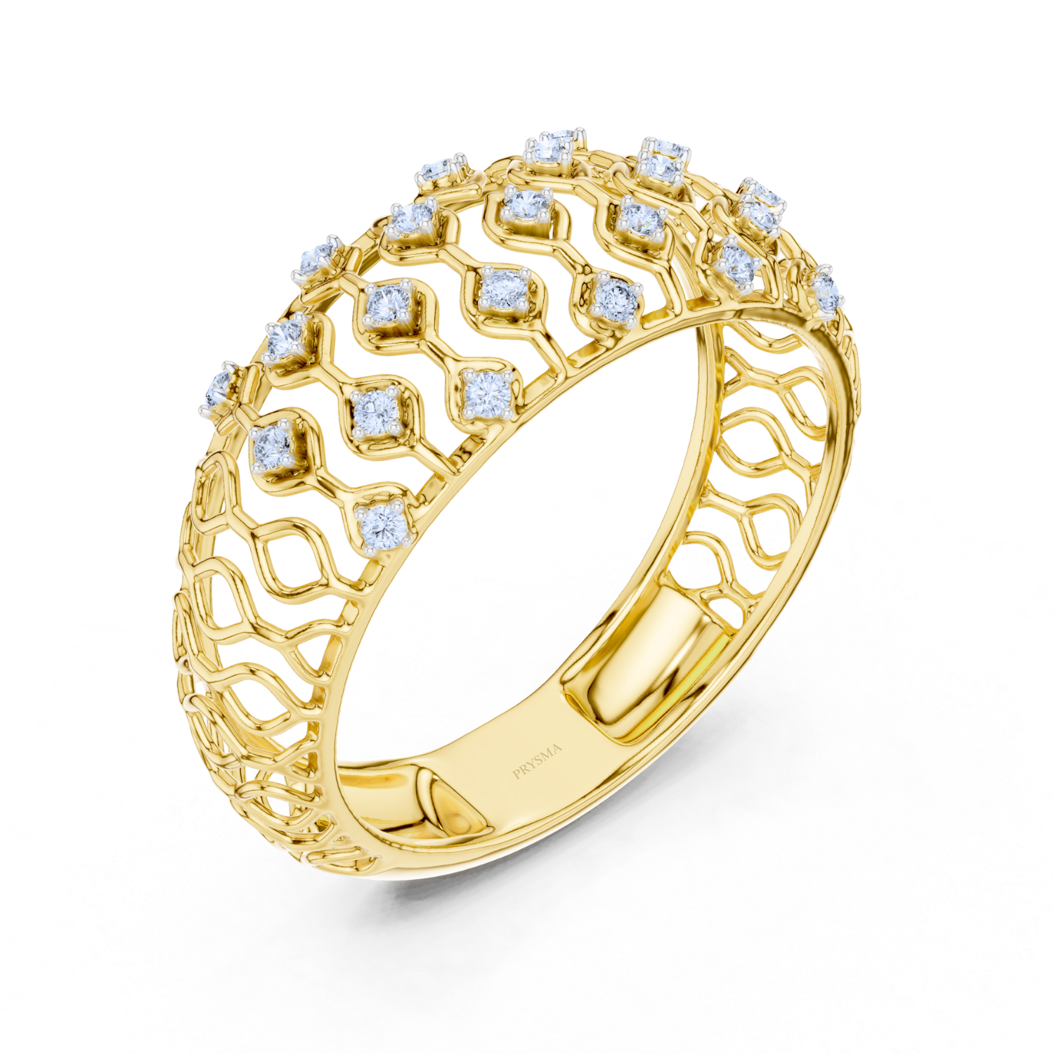 Celestial Lace Diamond Band