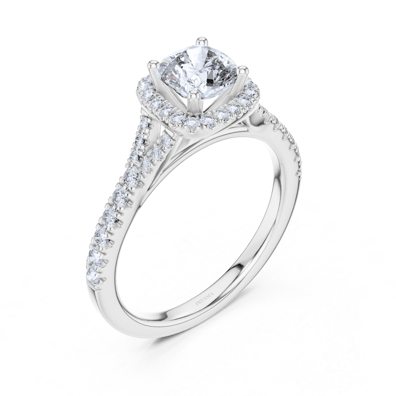 Eternal Radiance Halo Ring