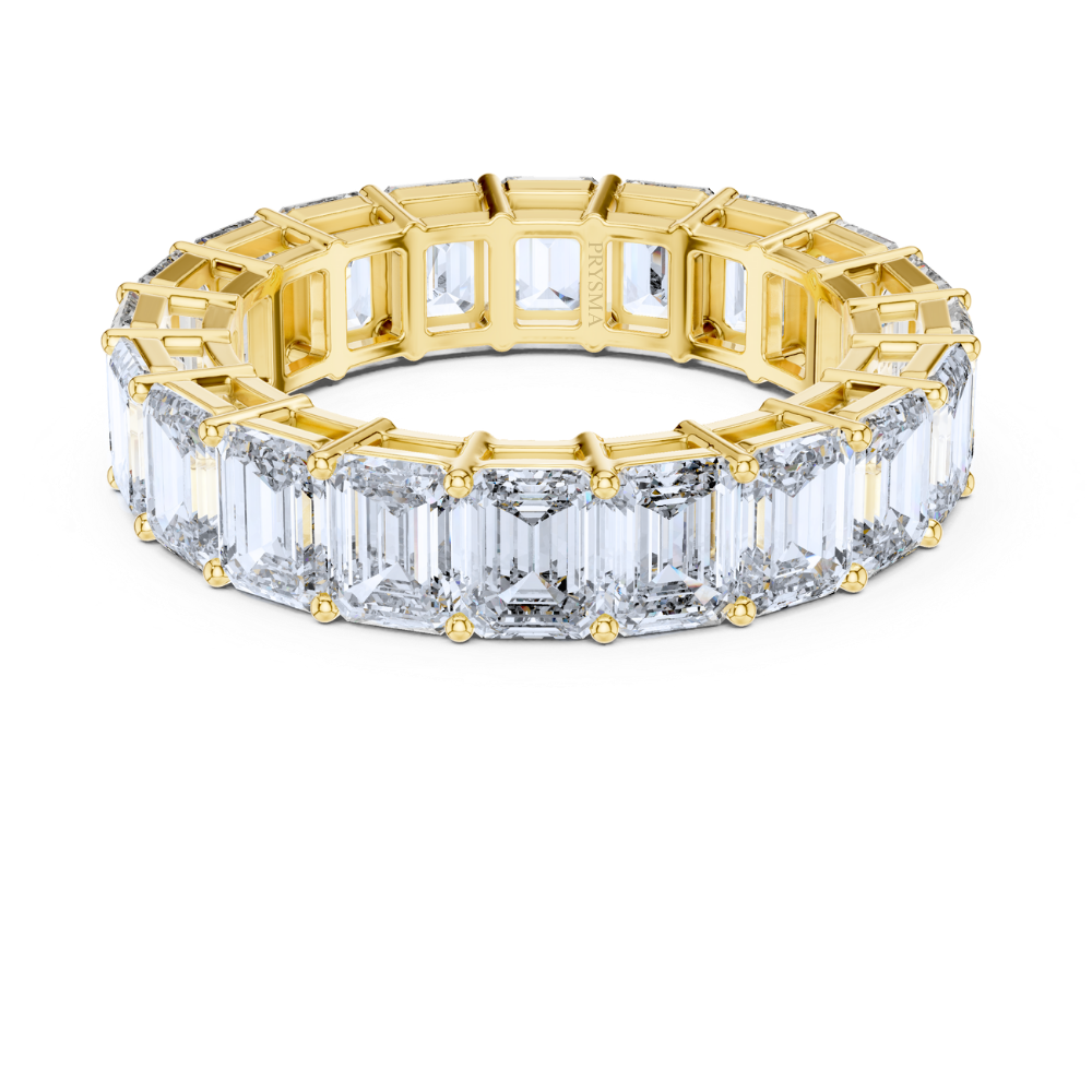 Emerald Majesty Eternity Ring