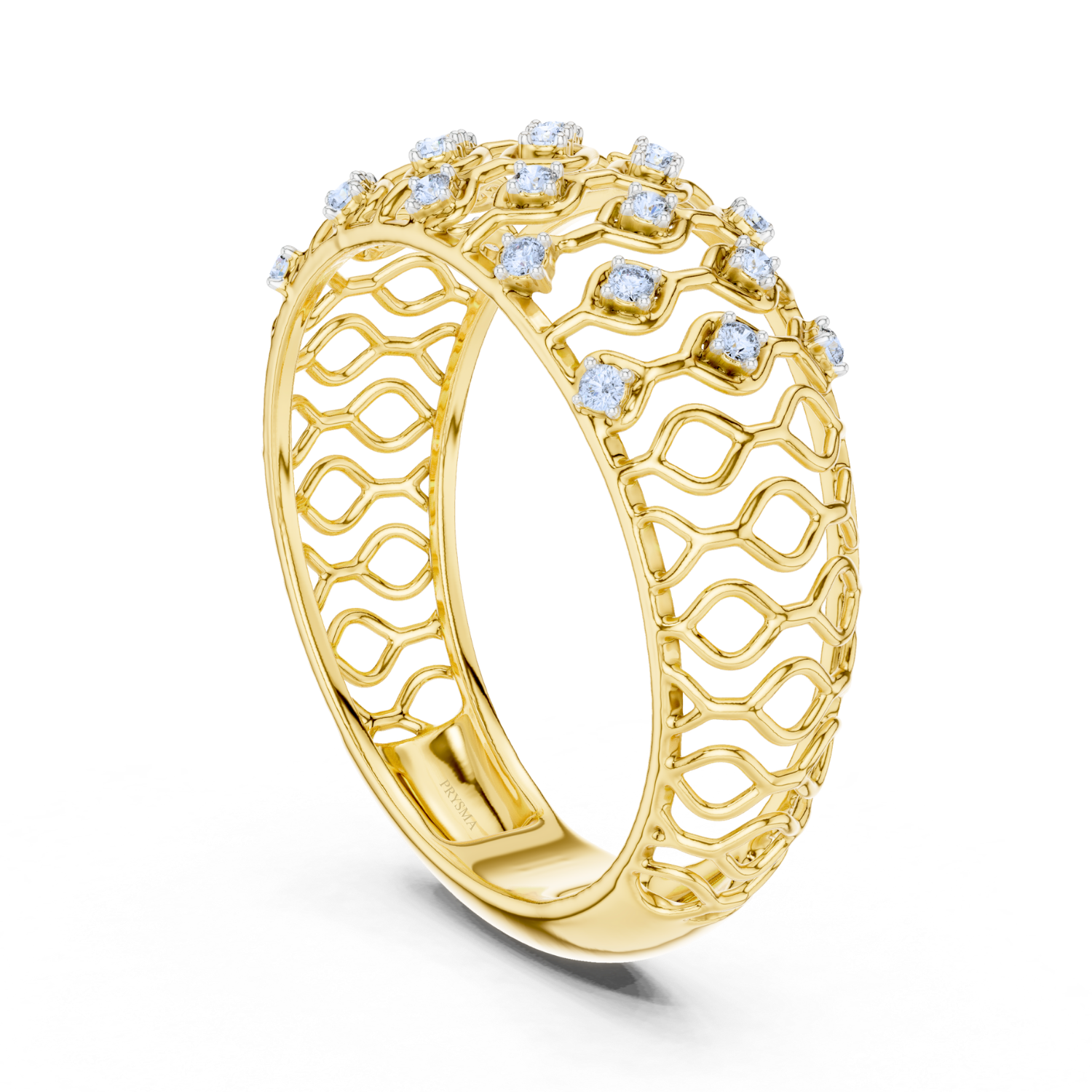 Celestial Lace Diamond Band