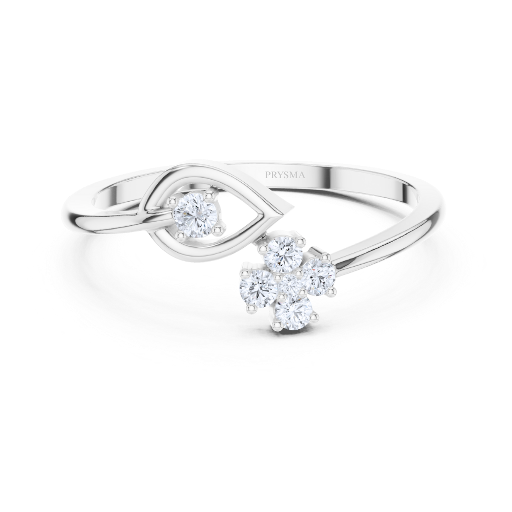 Blooming Grace Bypass Ring