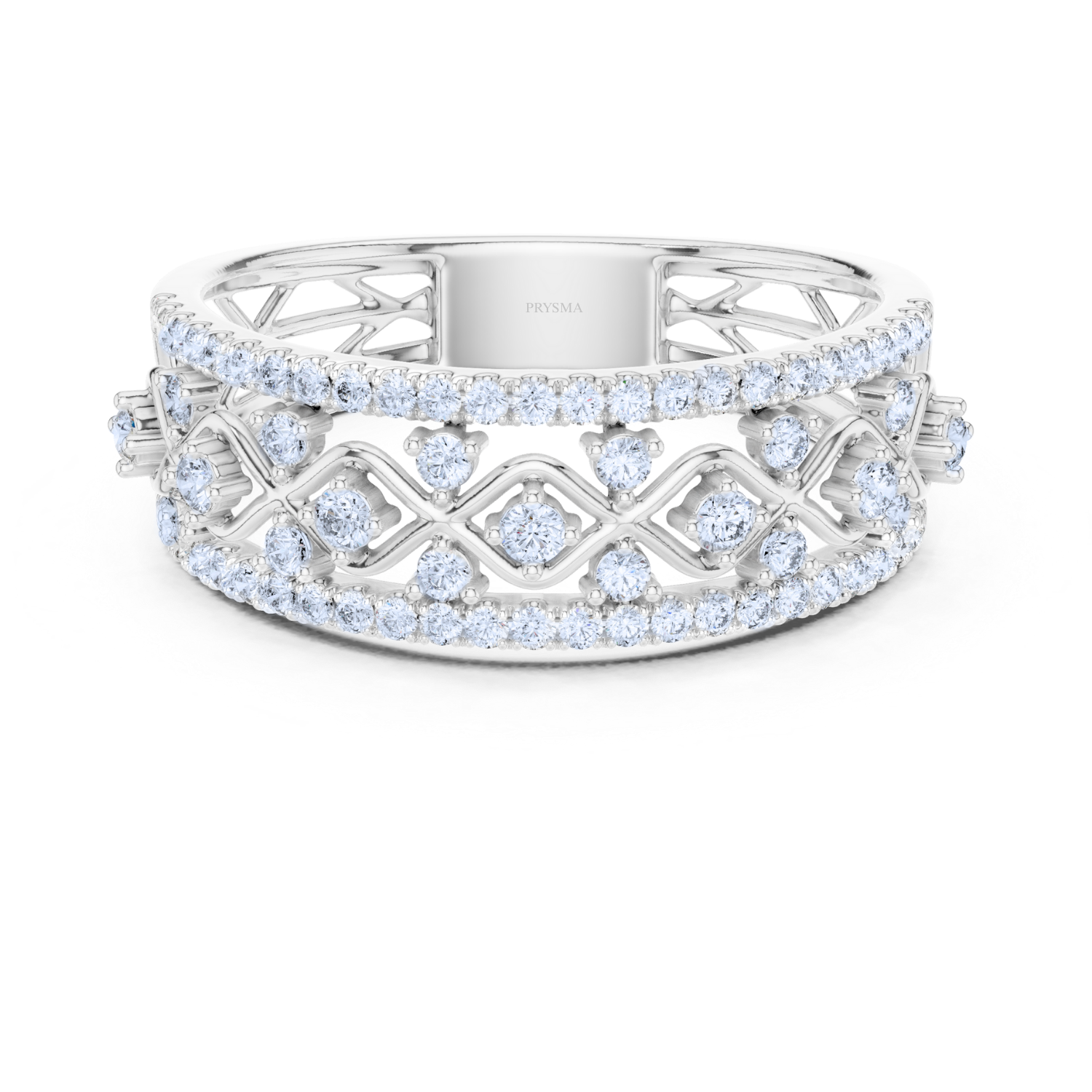 Regal Diamond Lattice Band