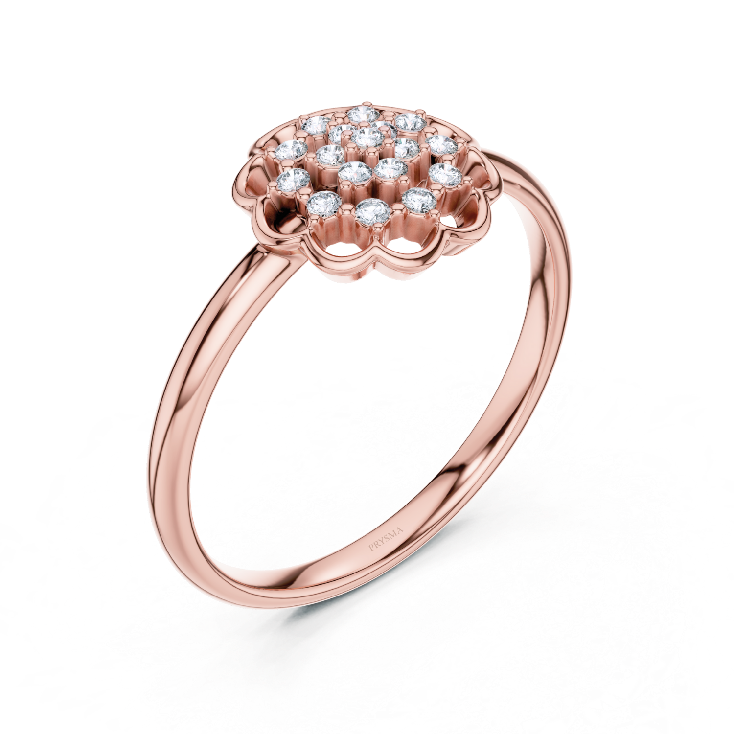 Blossom Aura Diamond Ring