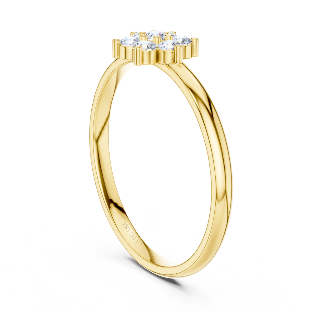 Fleur de Luxe Diamond Ring