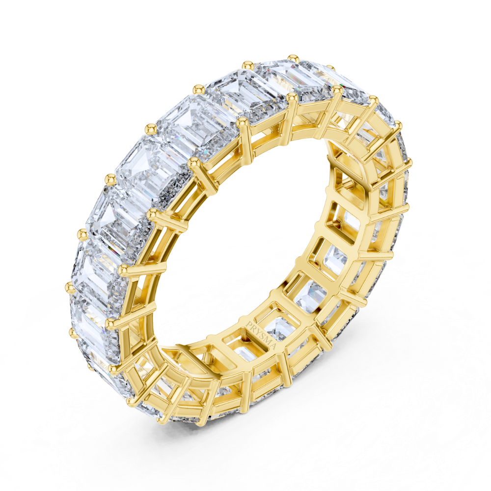 Emerald Majesty Eternity Ring
