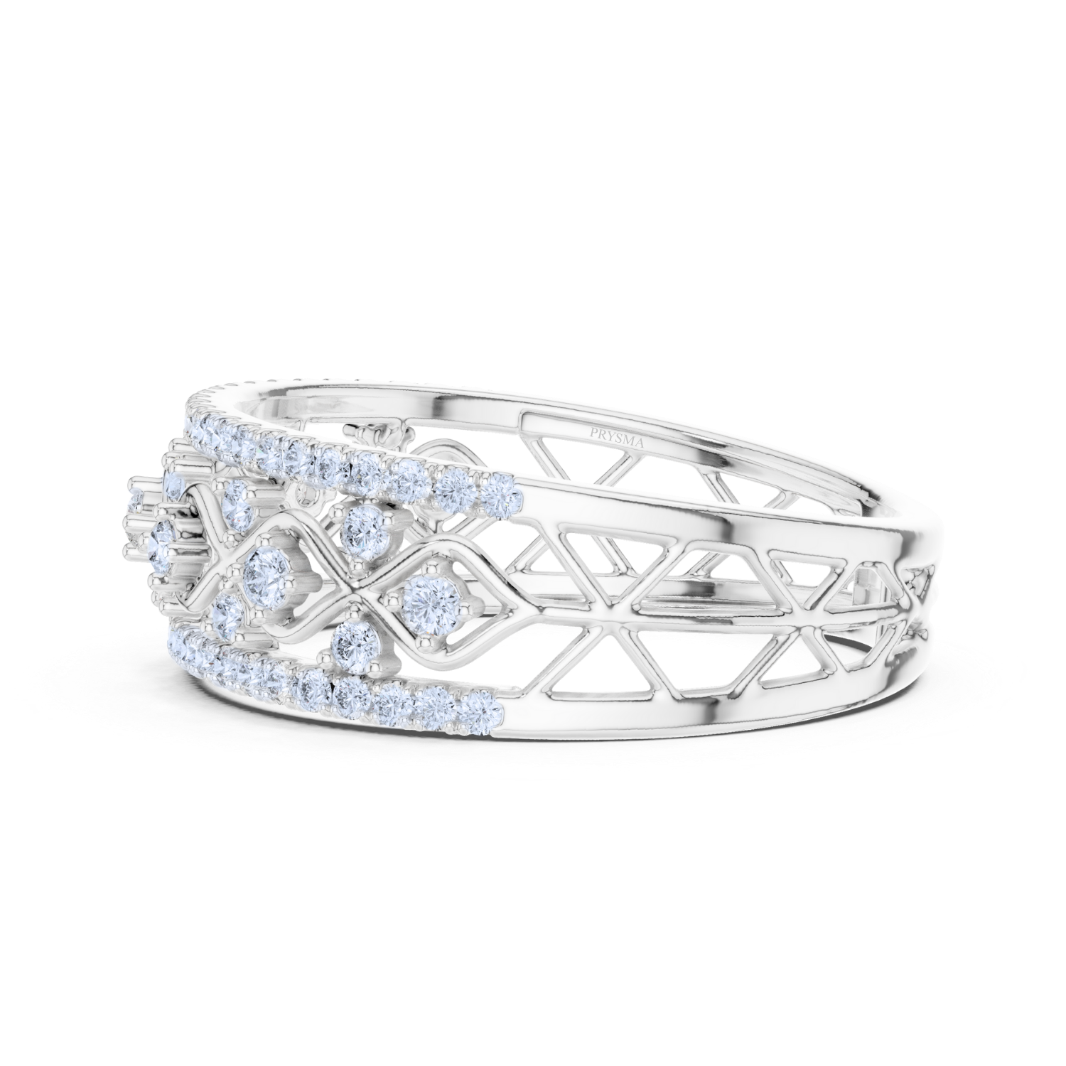 Regal Diamond Lattice Band