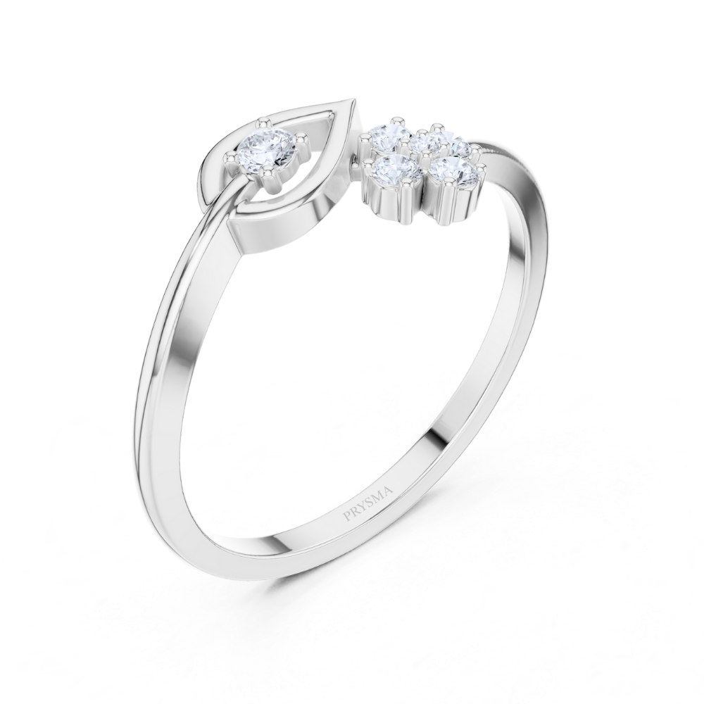 Blooming Grace Bypass Ring