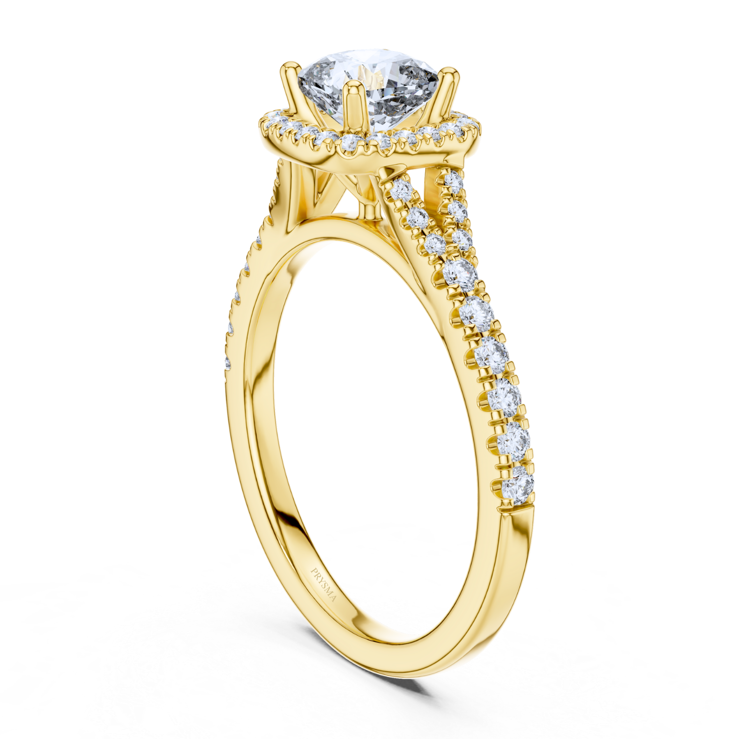 Eternal Radiance Halo Ring