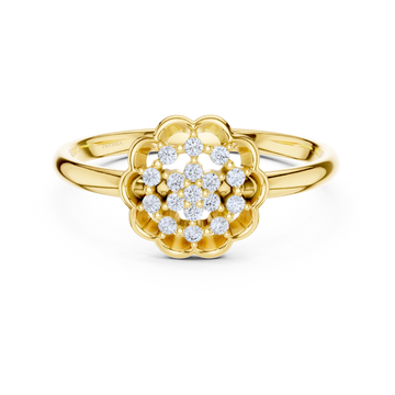 Blossom Aura Diamond Ring