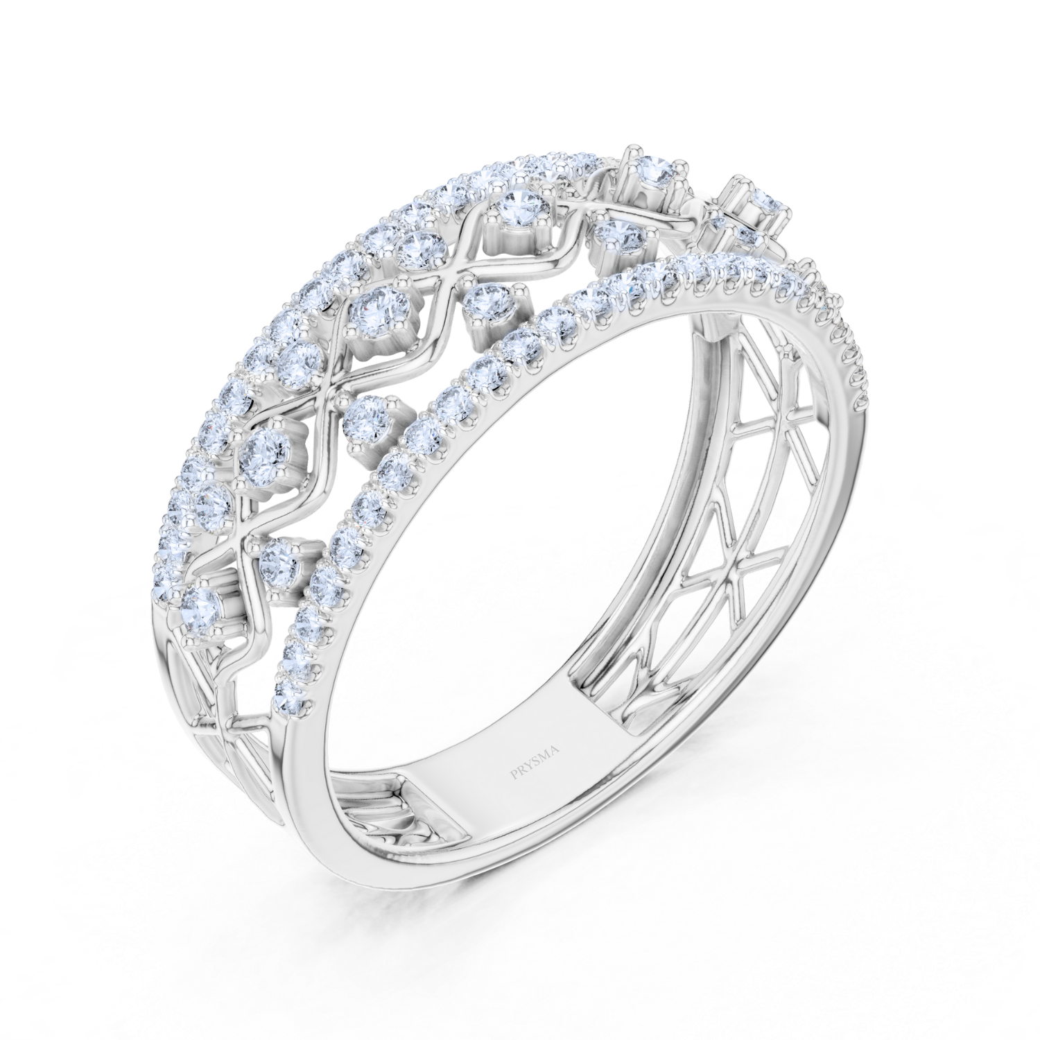 Regal Diamond Lattice Band