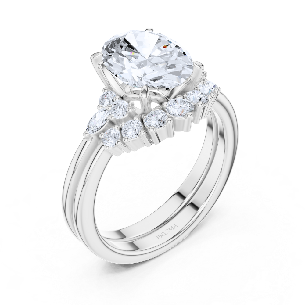 Aurora Oval Elegance Ring