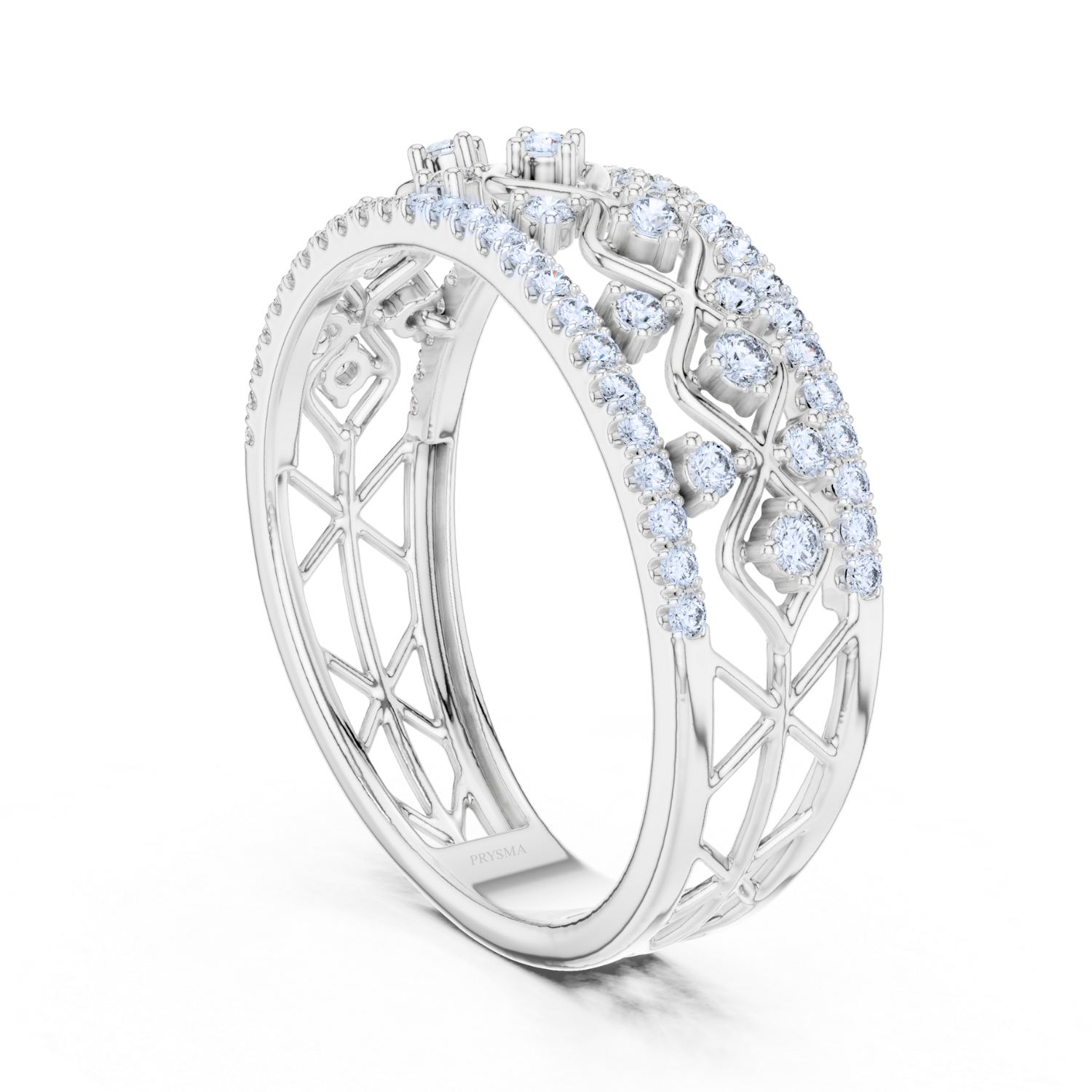 Regal Diamond Lattice Band