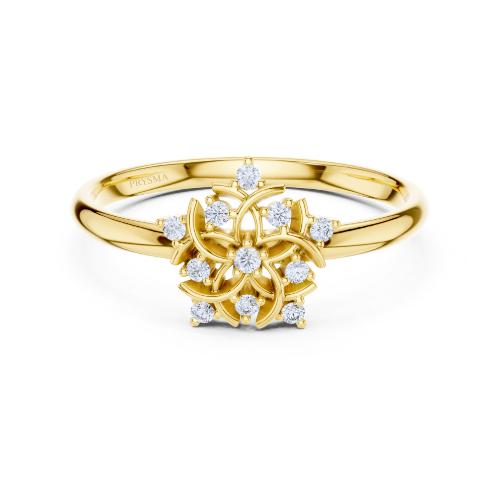 Twilight Petal Ring