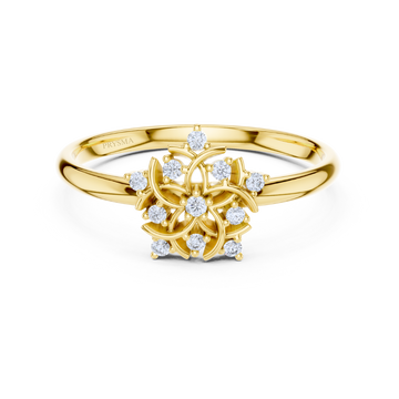 Twilight Petal Ring