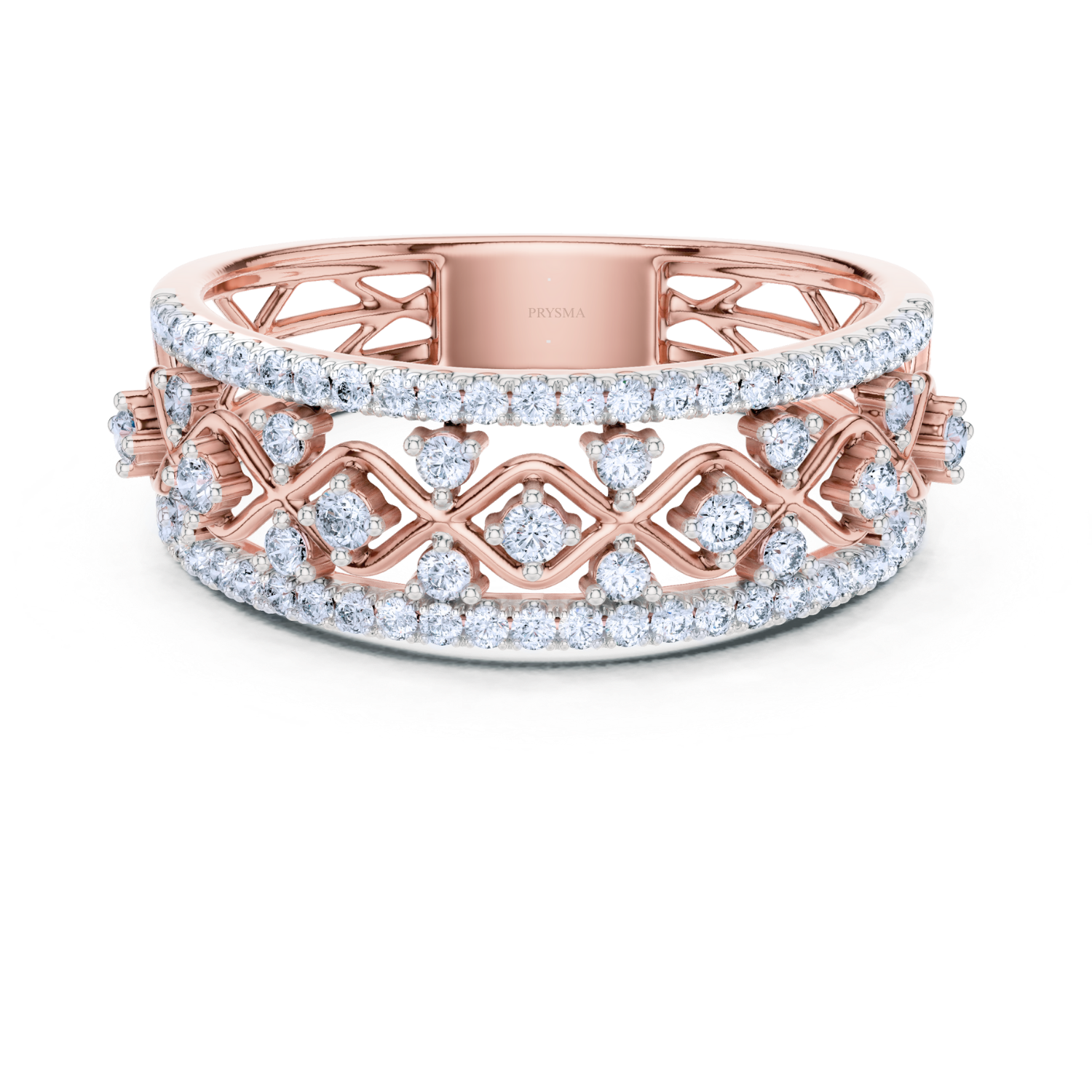 Regal Diamond Lattice Band