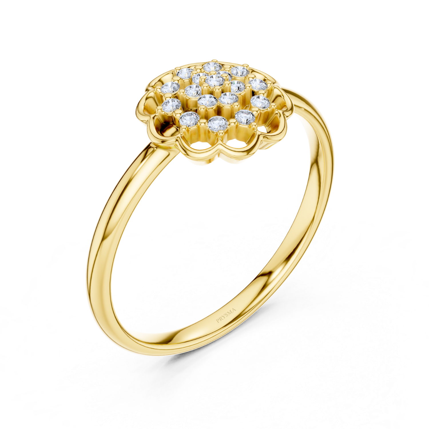 Blossom Aura Diamond Ring