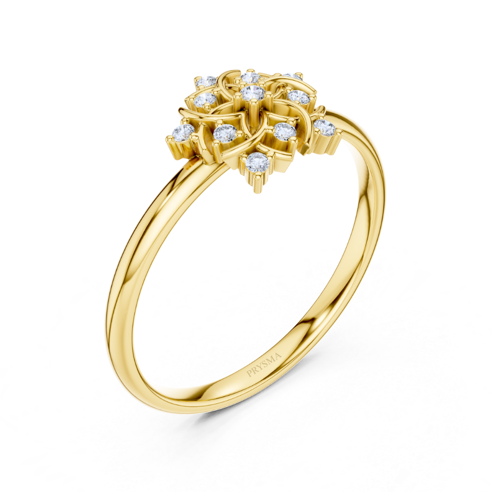 Twilight Petal Ring