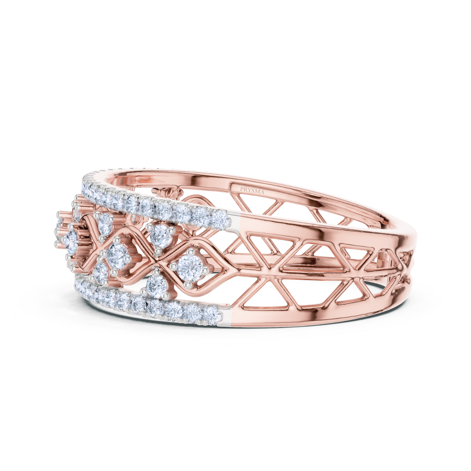 Regal Diamond Lattice Band
