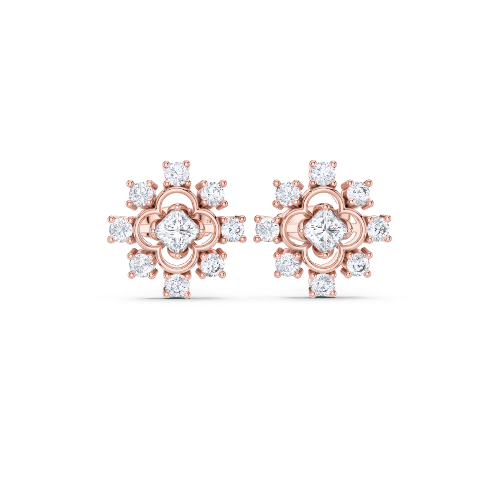 Gilded Spark Bloom Studs