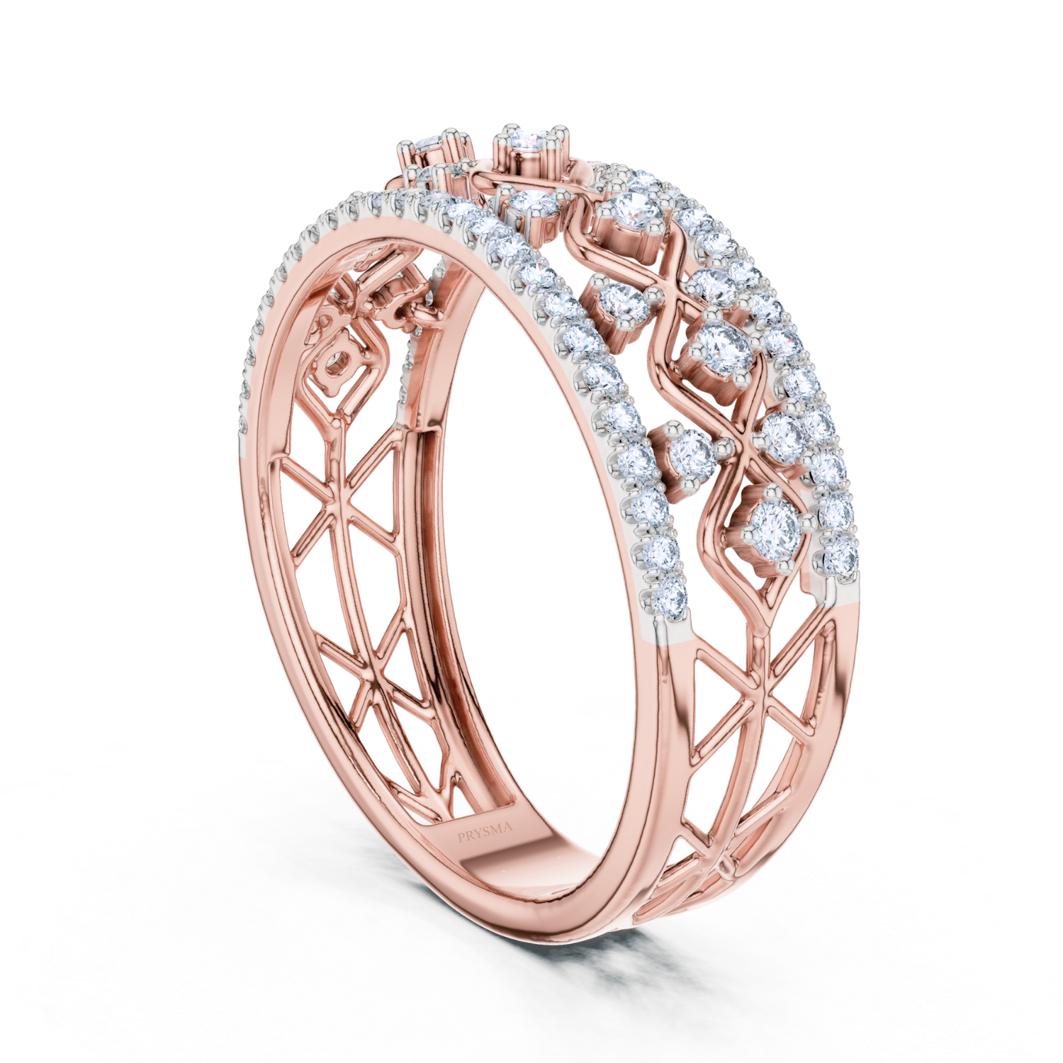 Regal Diamond Lattice Band