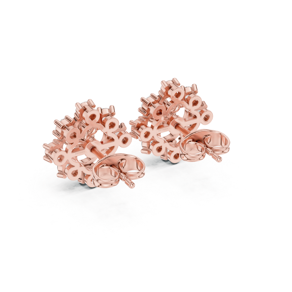 Gilded Spark Bloom Studs